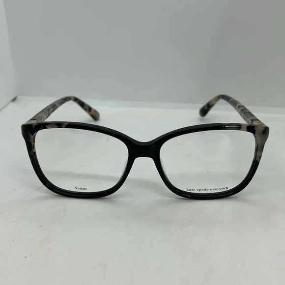 Kate Spade Karlyn Eyeglasses Frames RXABLE  Black with Design. NWT - Picture 4 of 12